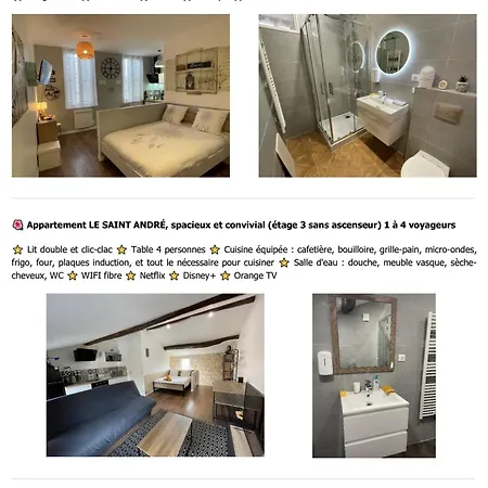 Appartement Chez Jean-yves Et Zoé - La Dolce - Au Calme, Très Propre, Proche Parkings *